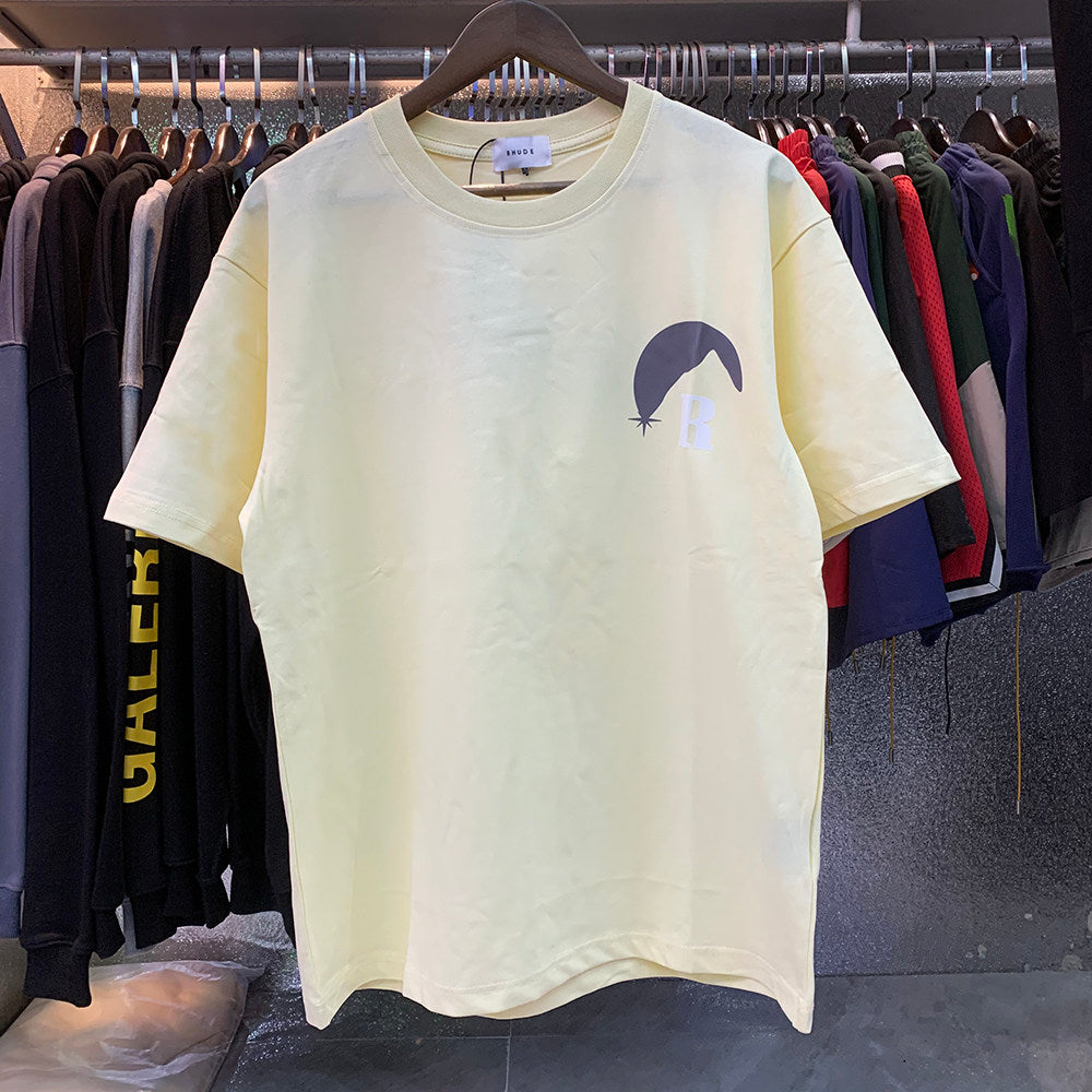 Rhude Moonlight Black Moonprint T-shirt