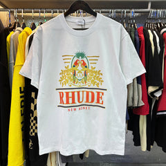 Rhude Parakeet Long-Tailed Small Parrot Print T-Shirt