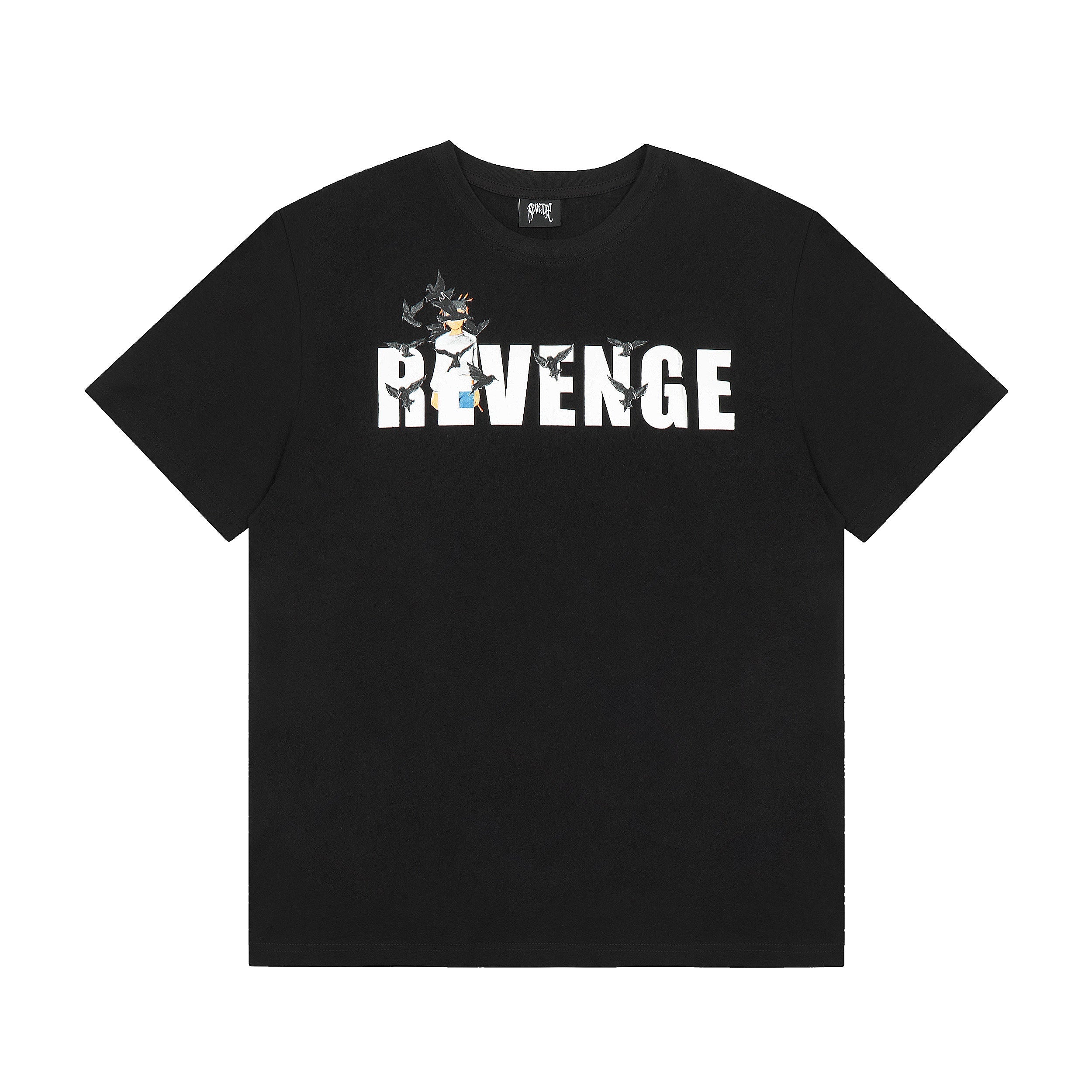 Revenge Retro High Street Anime Character Graphic Tee