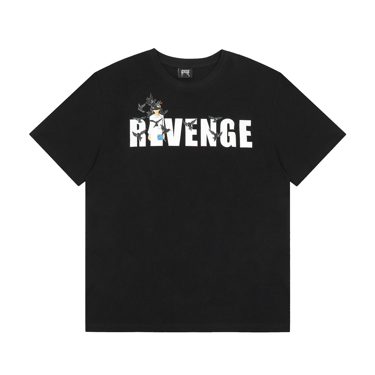 Revenge Retro High Street Anime Character Graphic Tee
