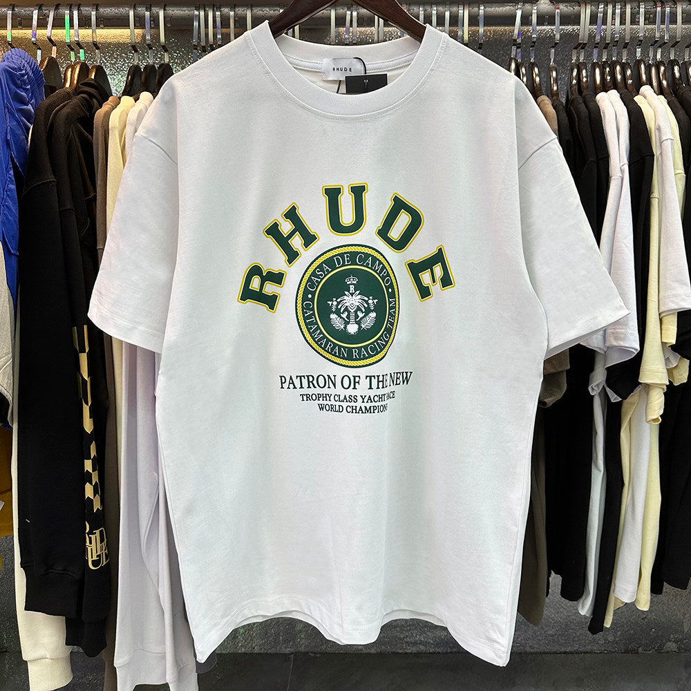 Rhude All-purpose printed short-sleeved T-shirt