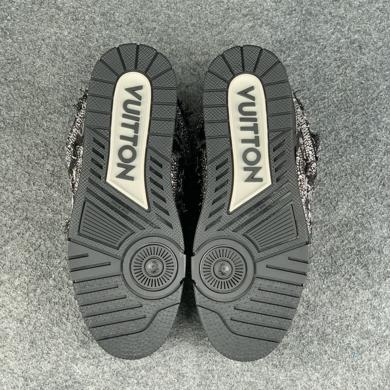 LV Skate Sneaker 'Black Swarovski Monogram'
