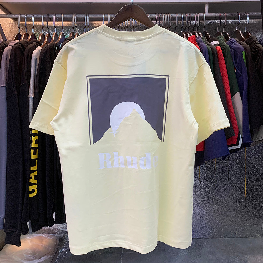 Rhude Moonlight Black Moonprint T-shirt