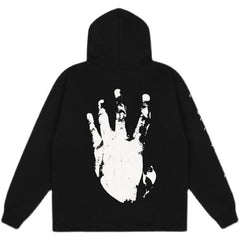 Revenge High Street Puff Print Fleece Hoodie