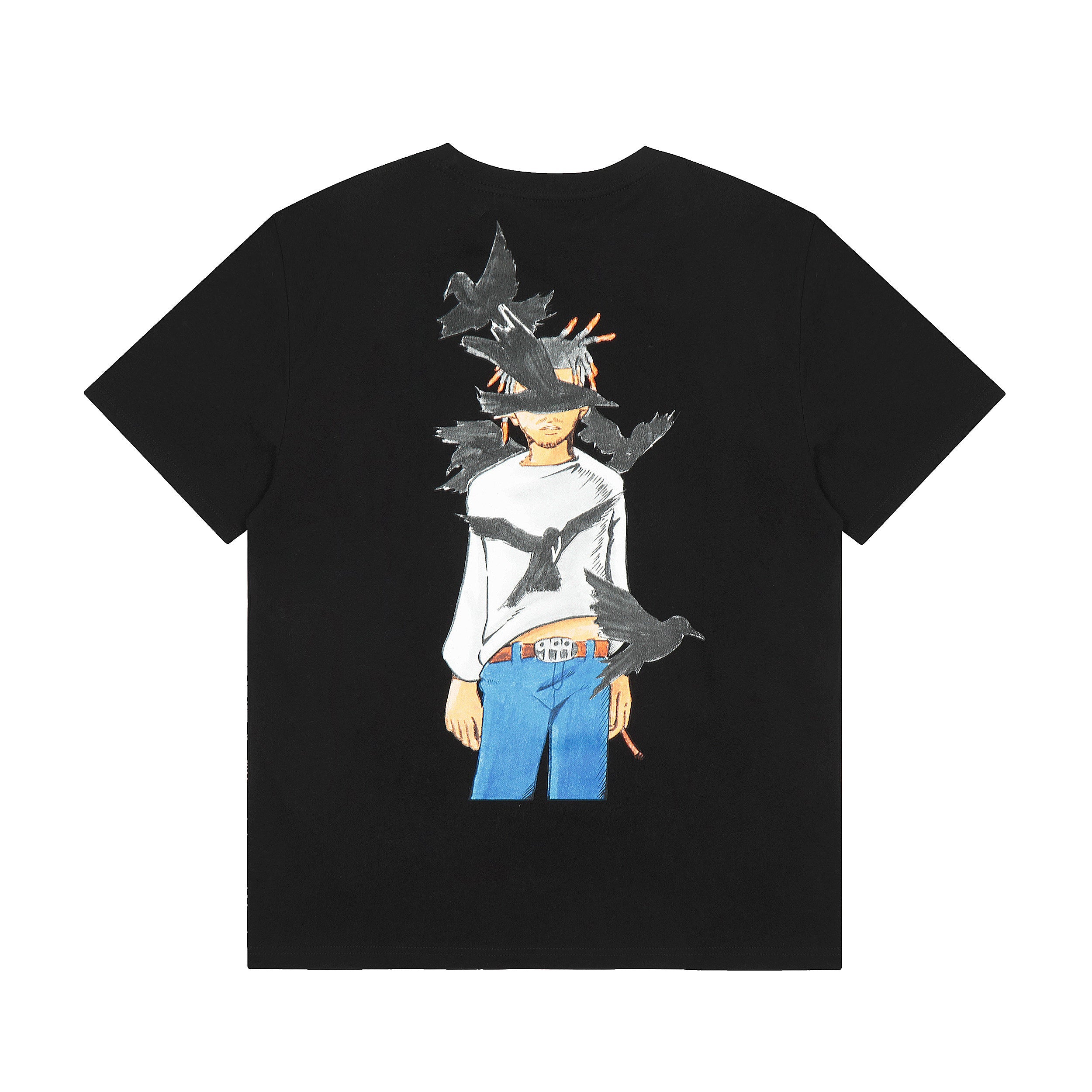 Revenge Retro High Street Anime Character Graphic Tee