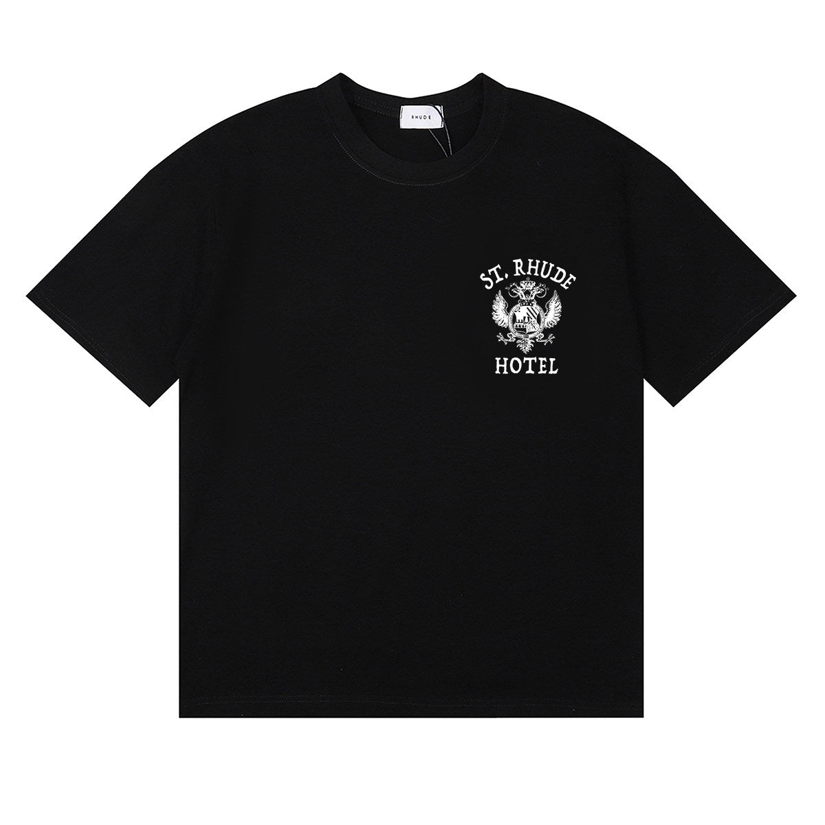 Rhude Hotel Totem Print Short-Sleeved T-shirt