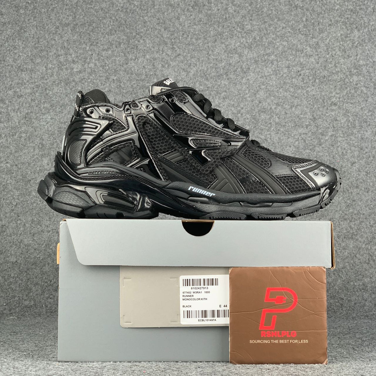 Balenciaga Wmns Runner Sneaker 'Black'