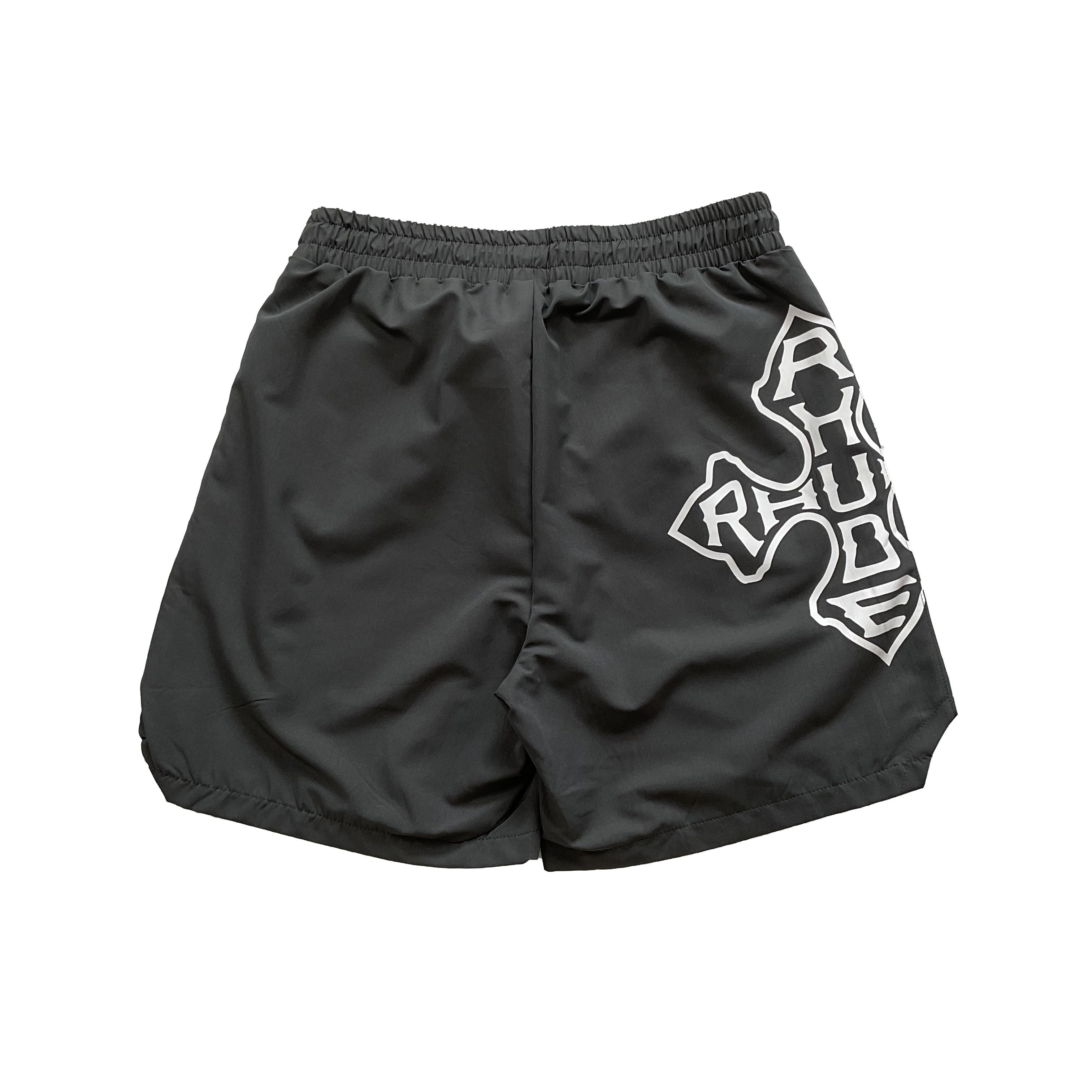 Rhude Hip-hop brand letter-print short