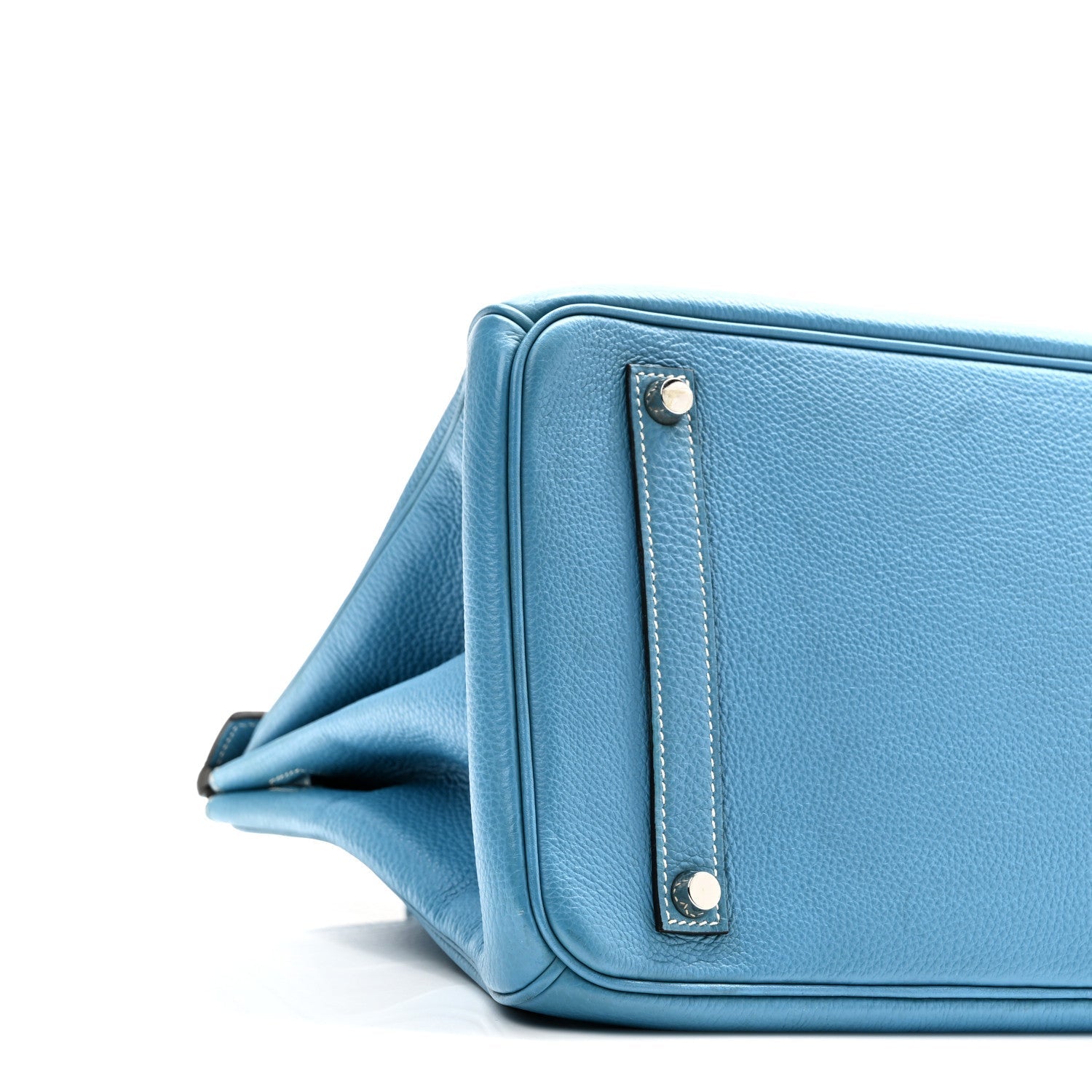 Togo Birkin 35 Blue Jean