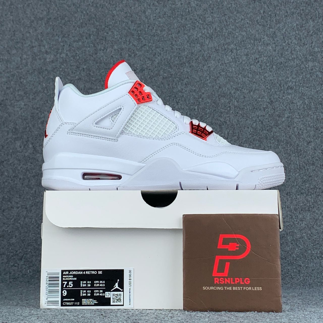 Air Jordan 4 Retro 'Red Metallic'