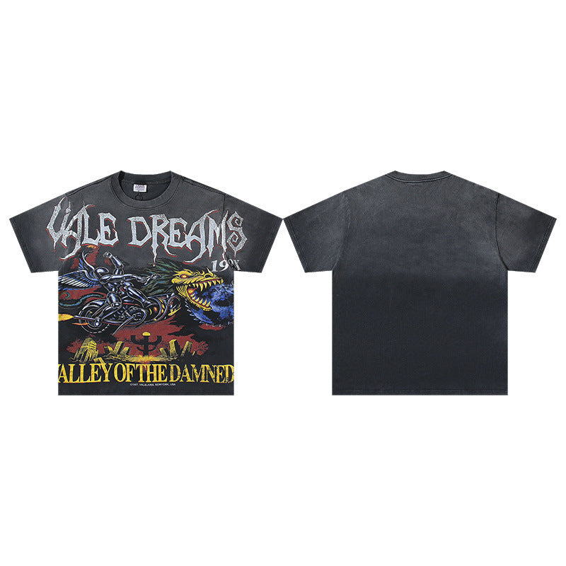 Vale Forever Ride the Dragon Tee Black