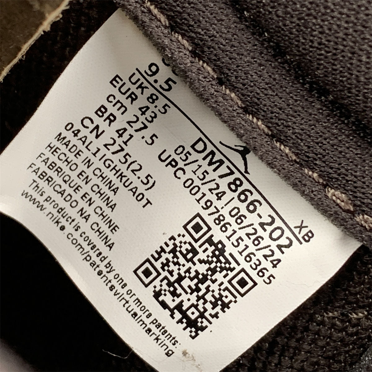 Travis Scott x Air Jordan 1 Retro Low OG SP 'Velvet Brown' (B Grade Version)