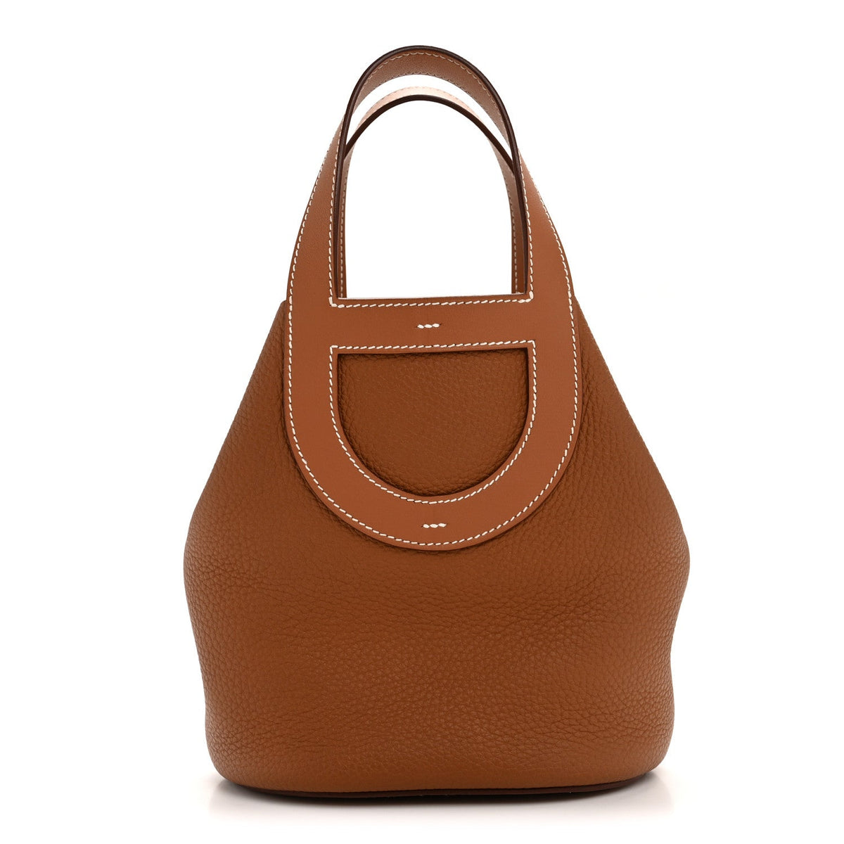 Taurillon Clemence Swift In-The-Loop 18 Bag Gold