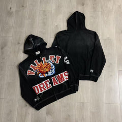 Vale Forever Sunny Zip Up Hoodie Black