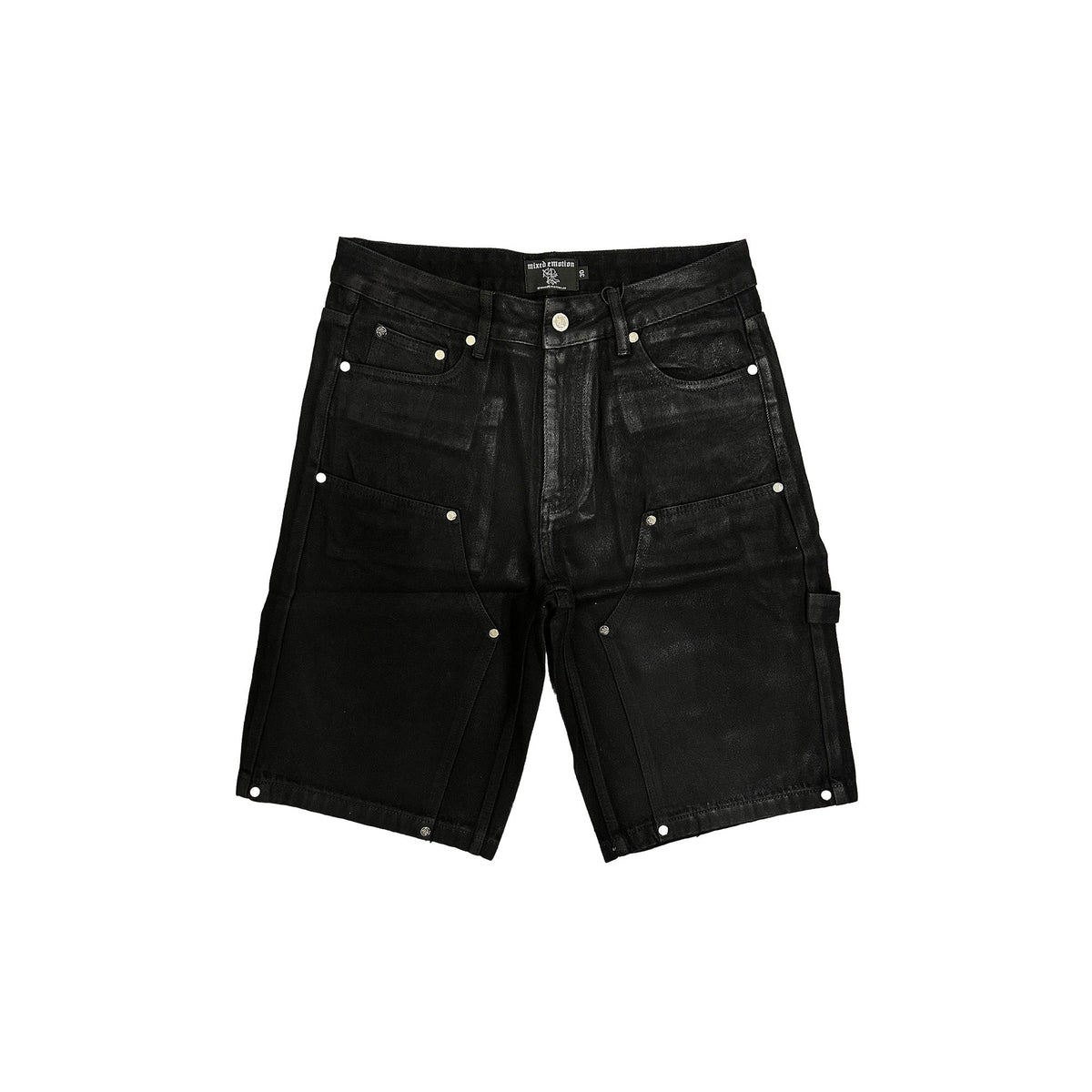 MIXED EMOTION “Worker” Wax Shorts