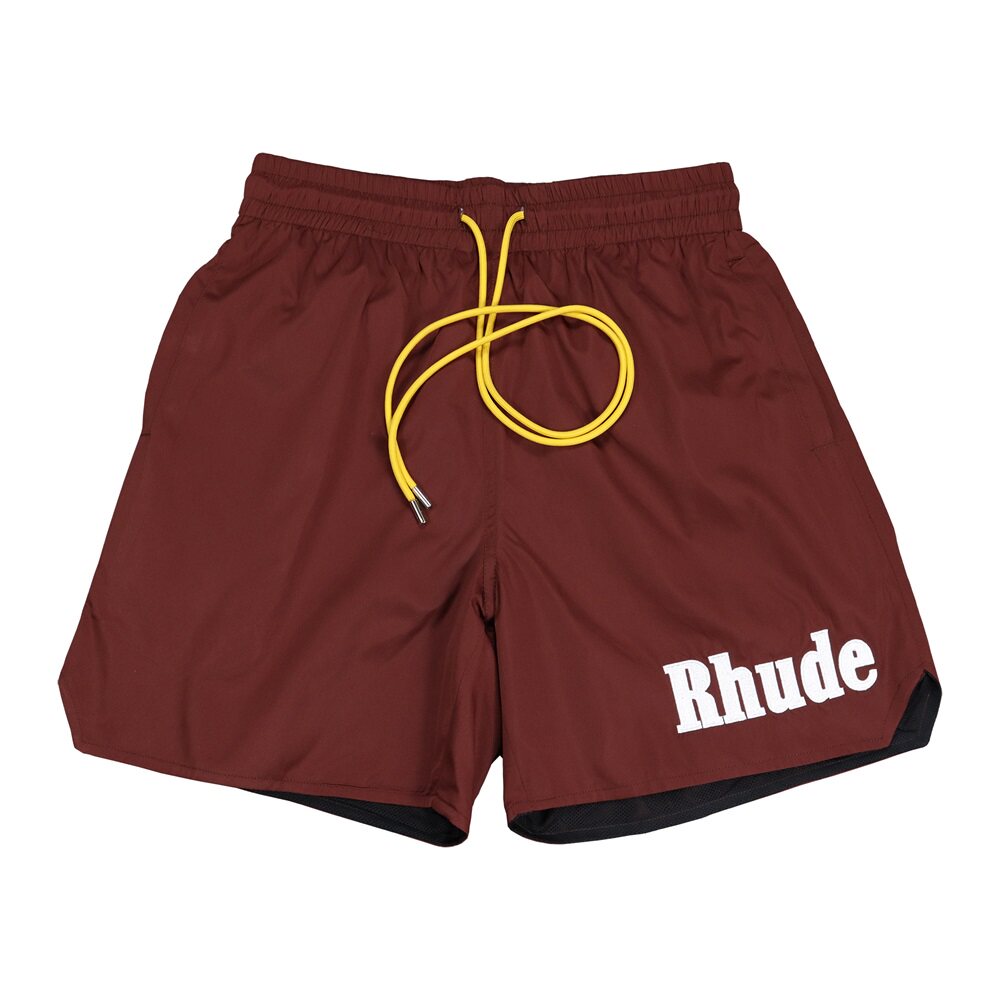 Rhude Summer letter embroidery loose casual shorts