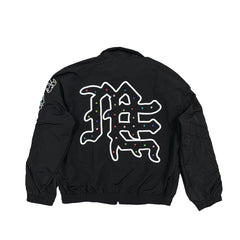 MIXED EMOTION Rhinestone Nylon Jacket