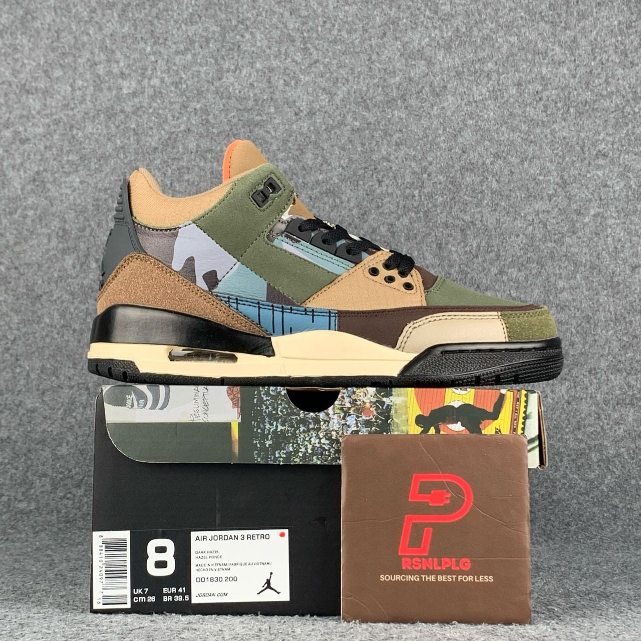 Air Jordan 3 Retro 'Patchwork'