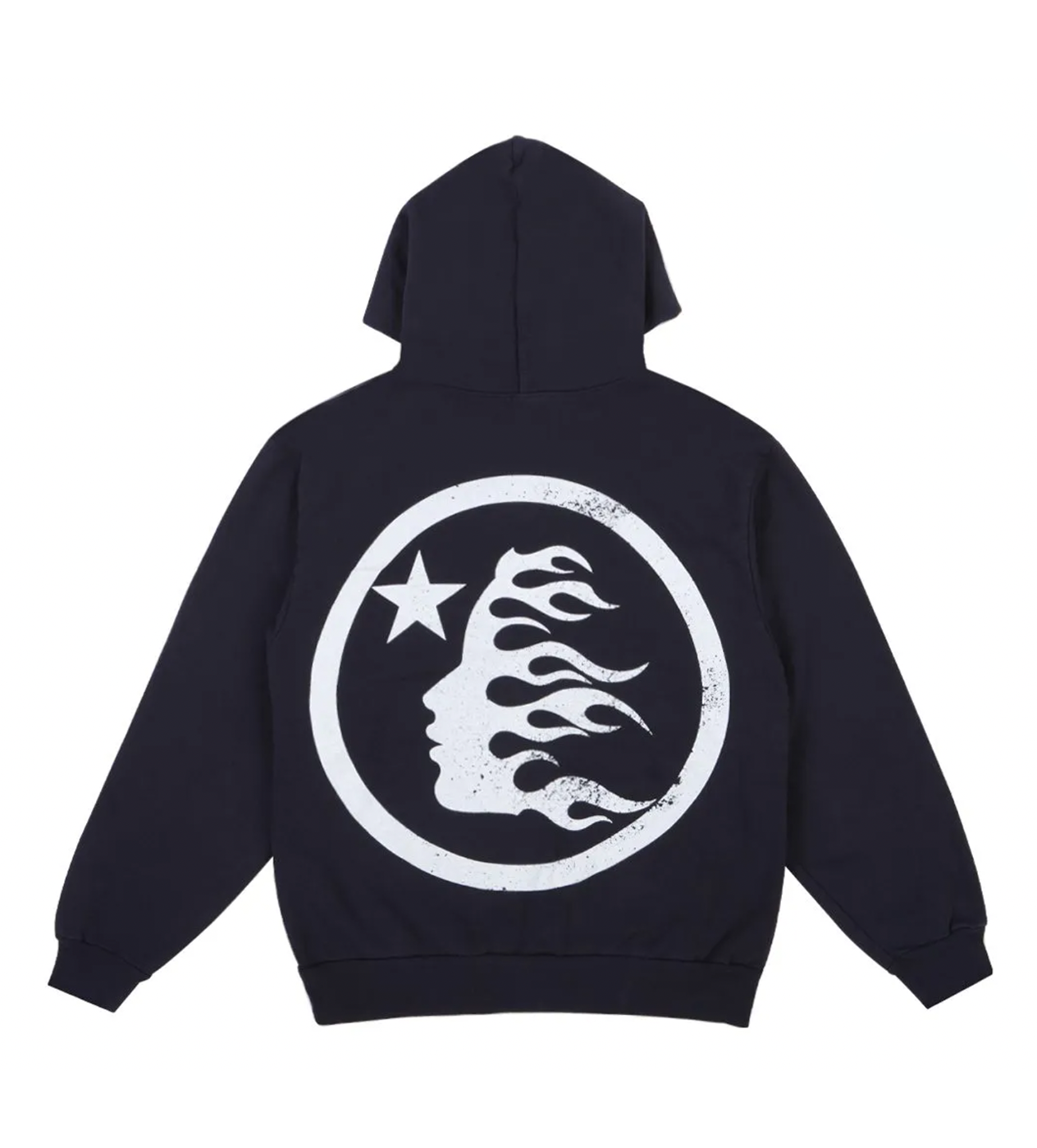 Hellstar Studios Basic Logo Hoodie Faded Black