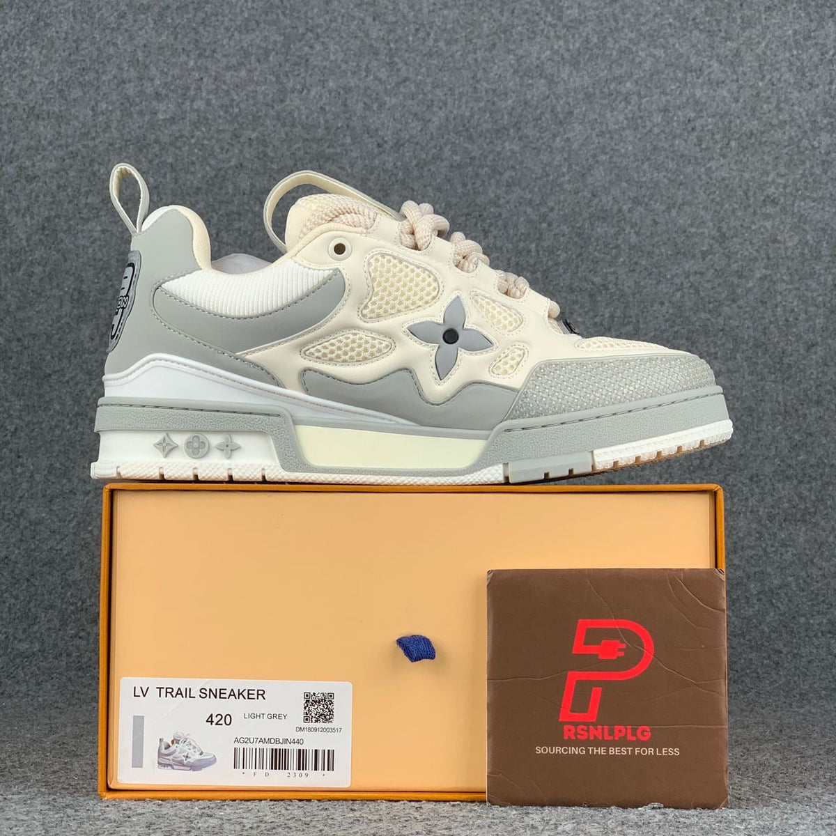 LV Skate Sneaker ‘Light Grey