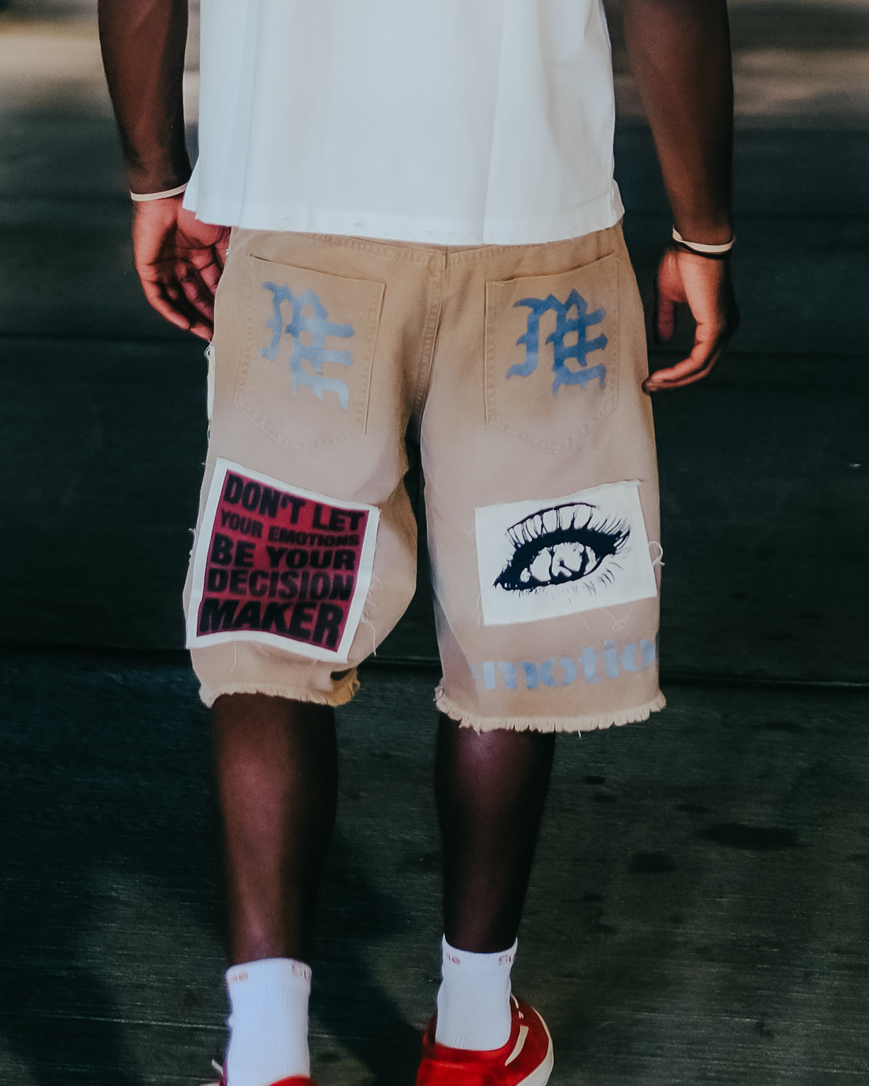 MIXED EMOTION “Chaos” Carpenter Shorts