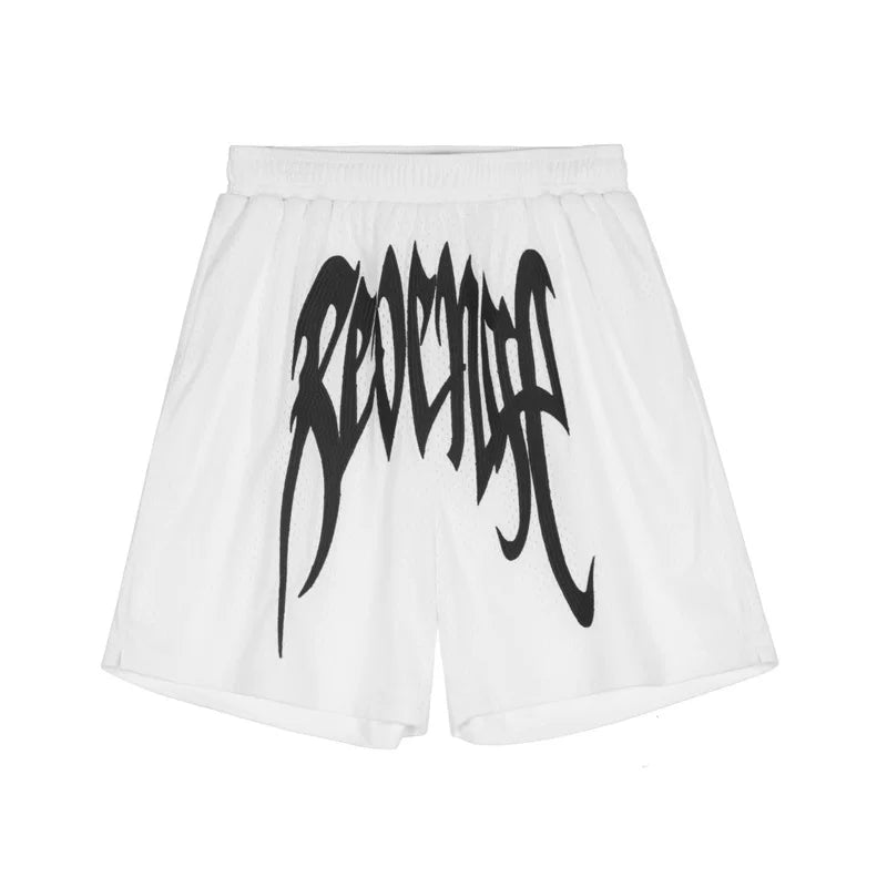 Revenge High Street Embroidered Mesh Sports Shorts