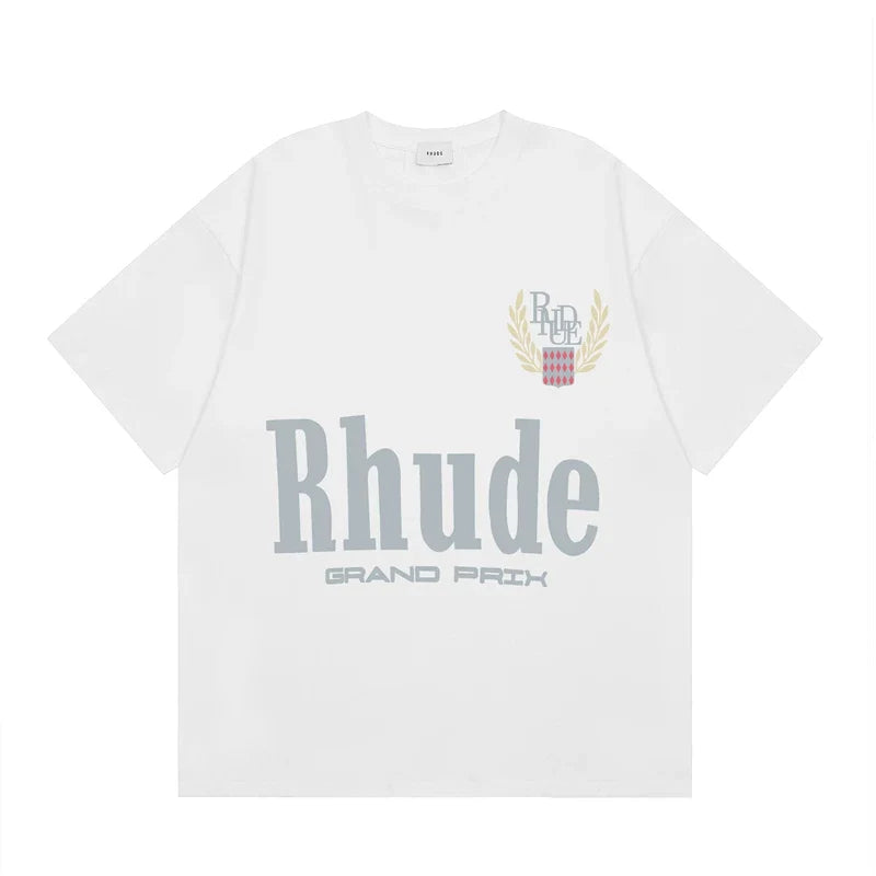 RHUDE High Street Oversized Graphic Pure Cotton T-Shirt
