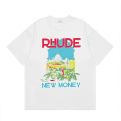 RHUDE High Street Oversized Graphic Pure Cotton T-Shirt
