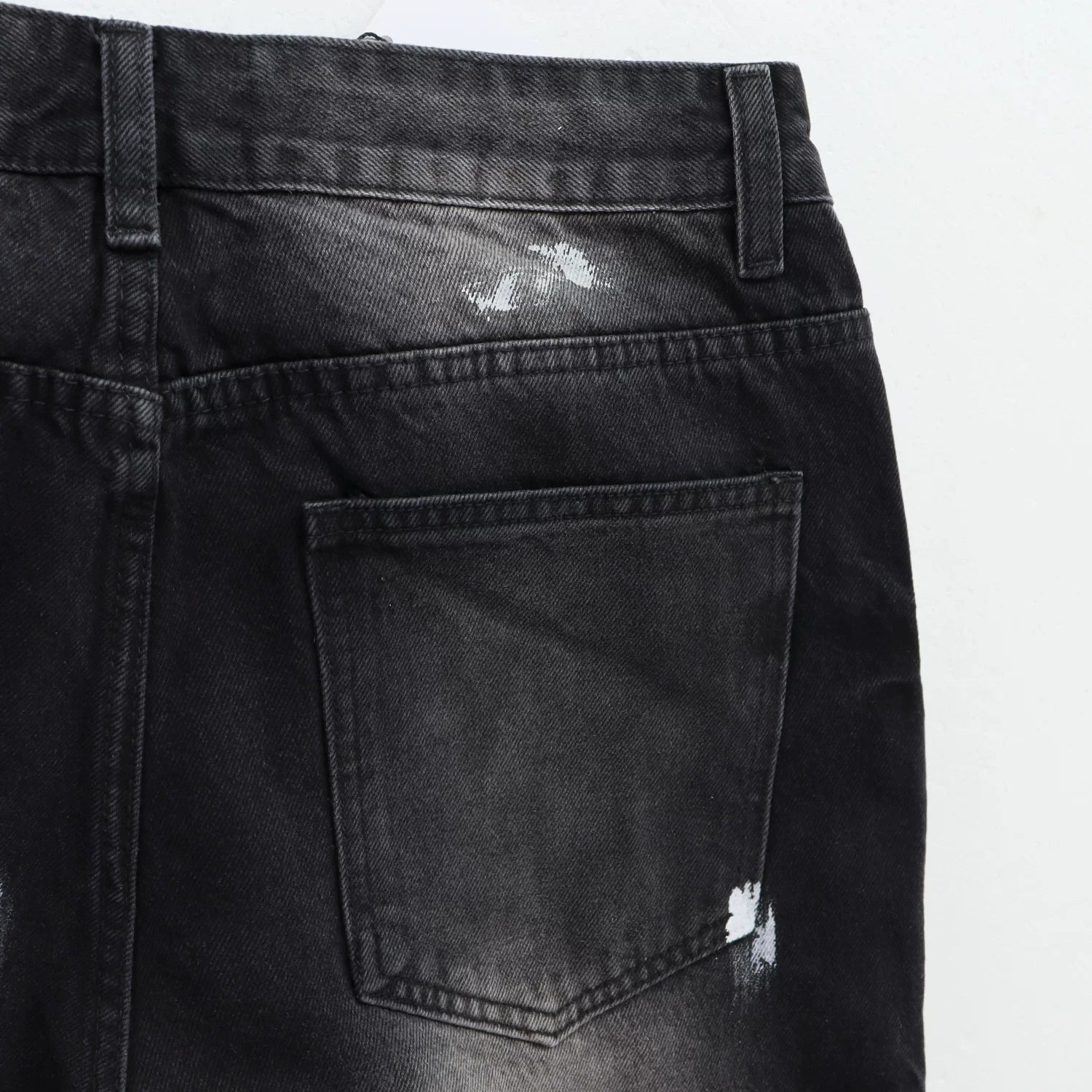 Vale Valley Retro Embroidered Rhinestone Straight Jeans