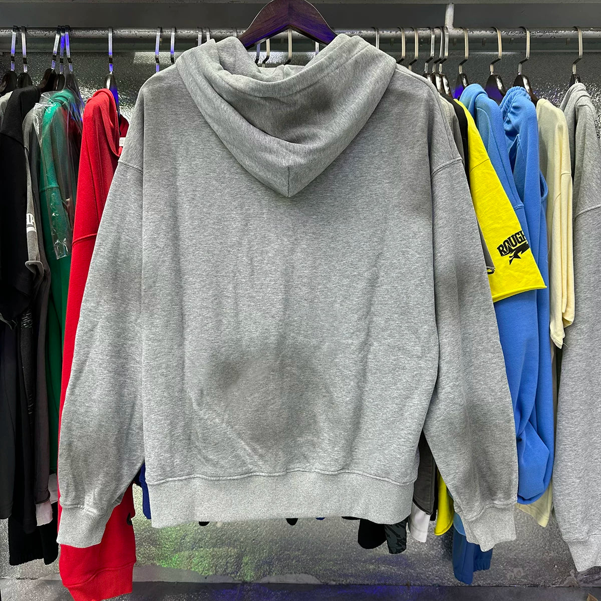 Vale Valley American High Street Graphic Zip Hoodie