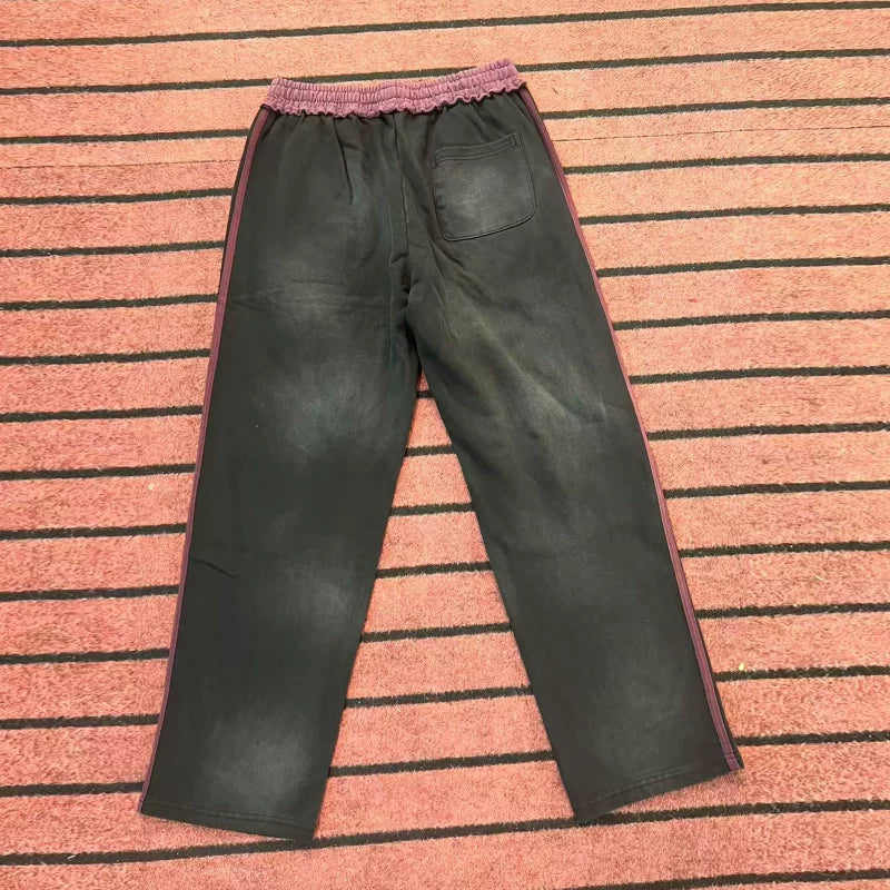 Vale Valley Retro Striped Heavyweight Straight Pants