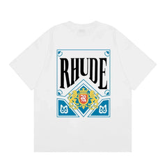 RHUDE High Street Oversized Graphic Pure Cotton T-Shirt