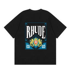 RHUDE High Street Oversized Graphic Pure Cotton T-Shirt