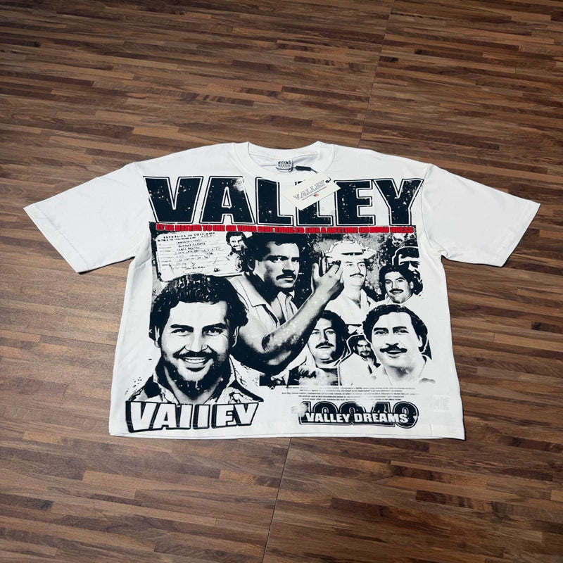 Vale 26SS Retro Graphic Logo Oversized Tee