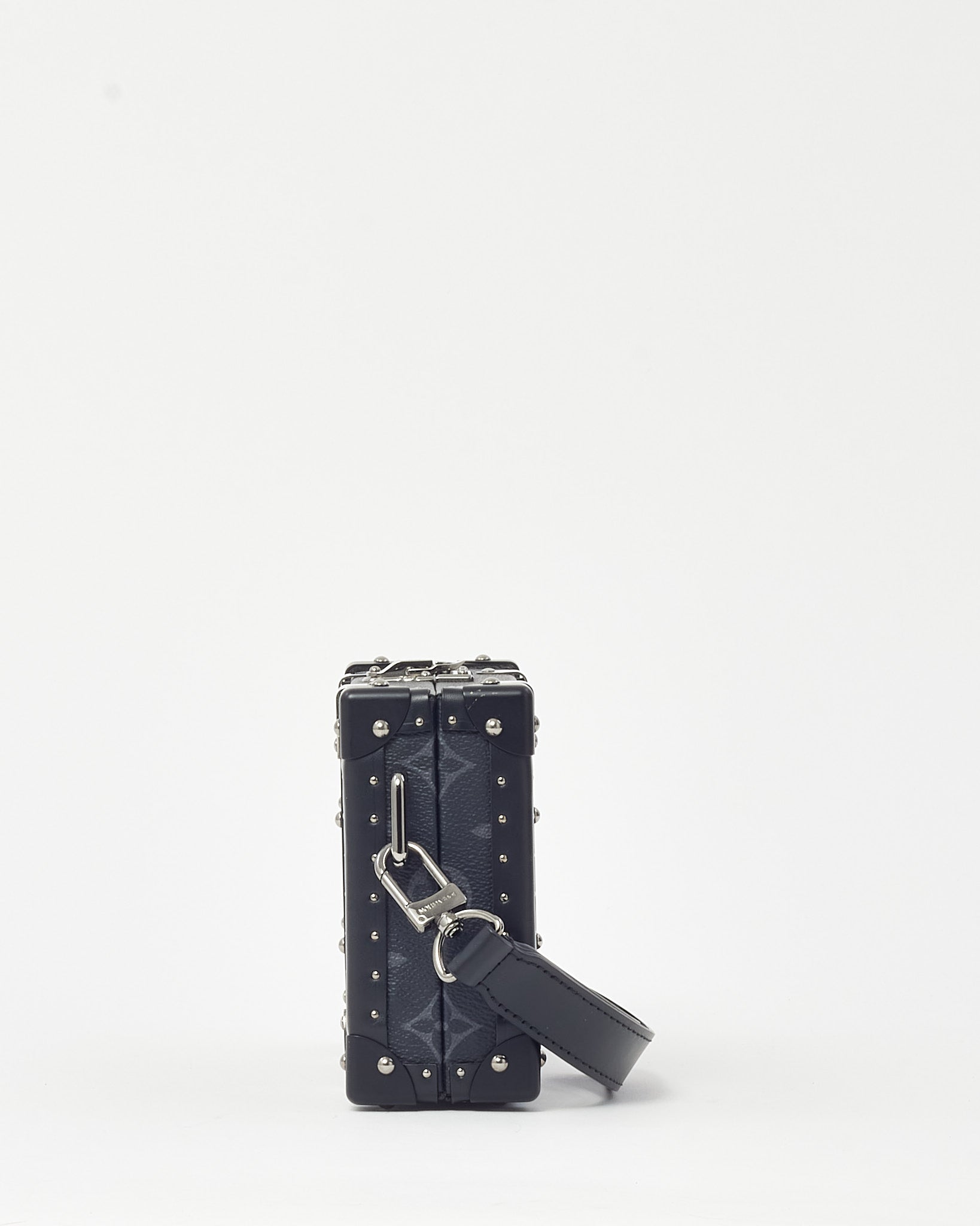 Louis Vuitton Black Monogram Eclipse Wallet Trunk Wristlet