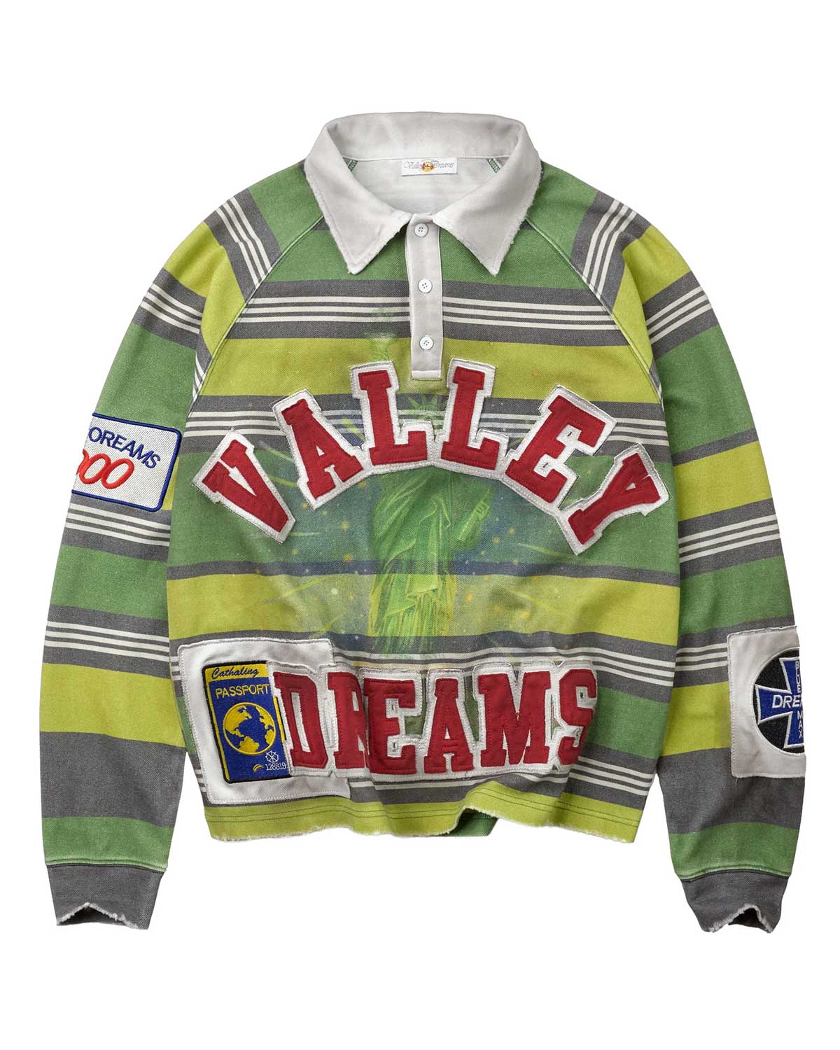 Vale Forever Jerry Rugby L/S Green