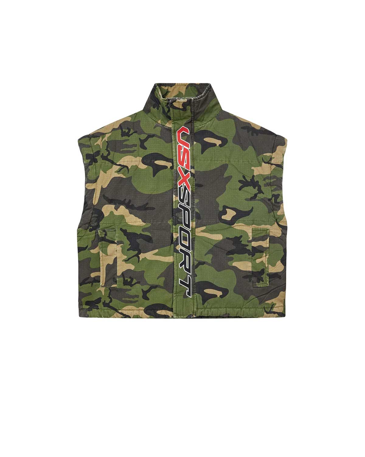 Vale Forever VSX Puffer Jacket Camo Green