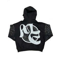 MIXED EMOTION Archer Rhinestone Hoodie