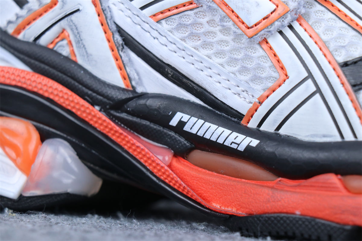 Balenciaga Runner Sneaker 'White Orange'