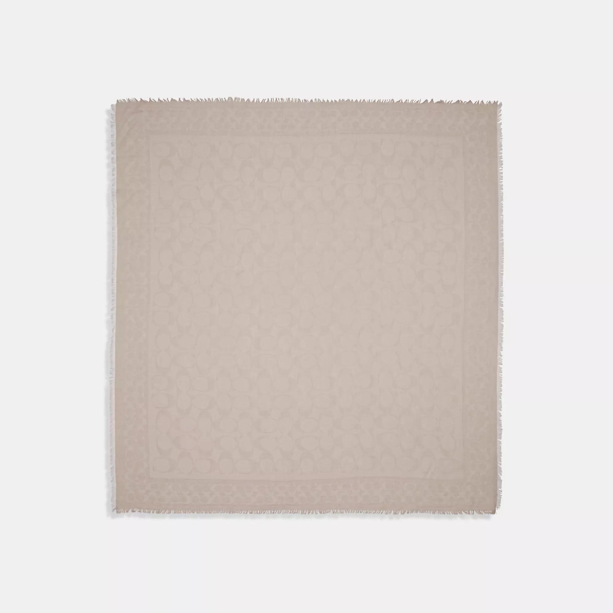 Coach Outlet Signature Oversized Square Scarf
