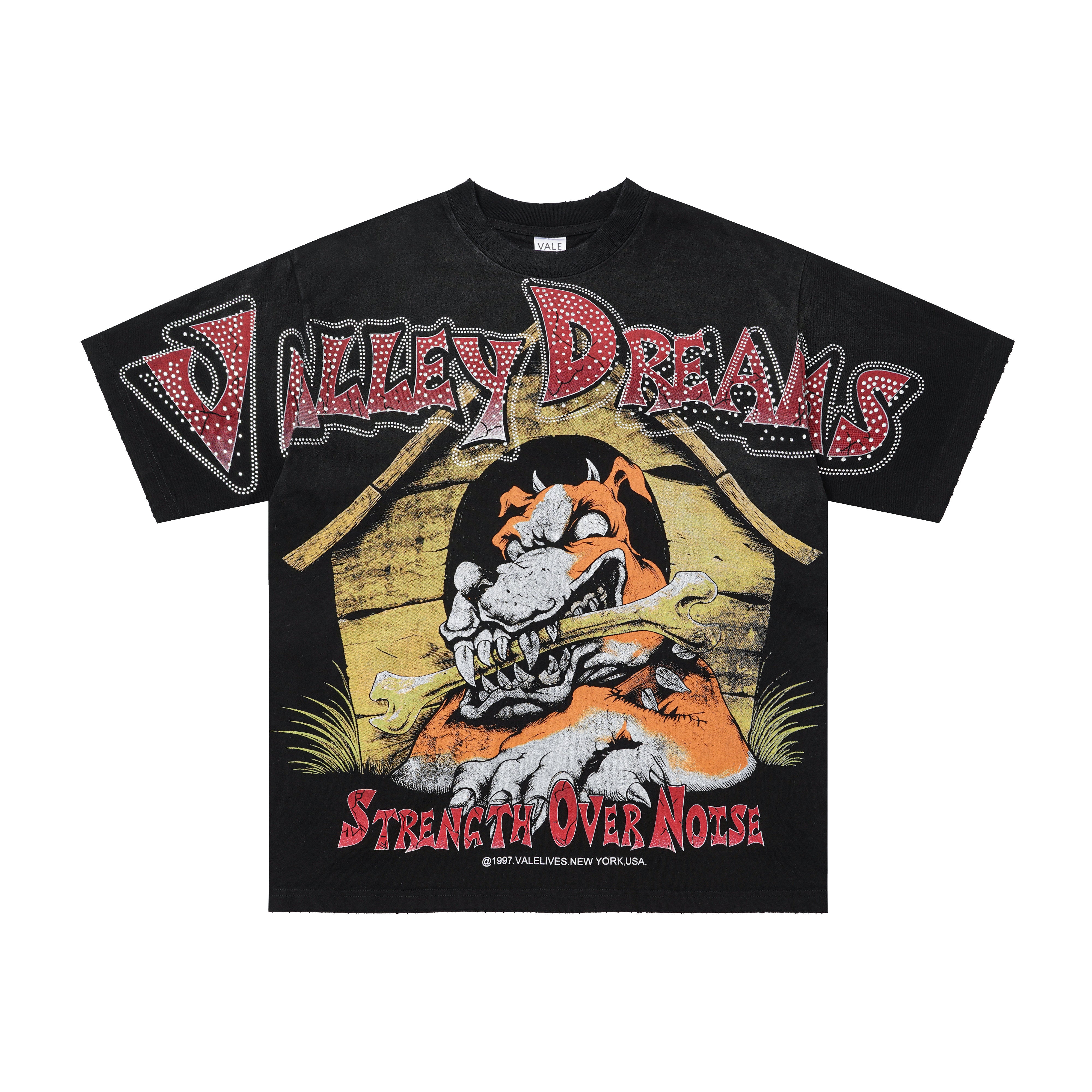 Vale Forever Doghouse Bling Tee Black