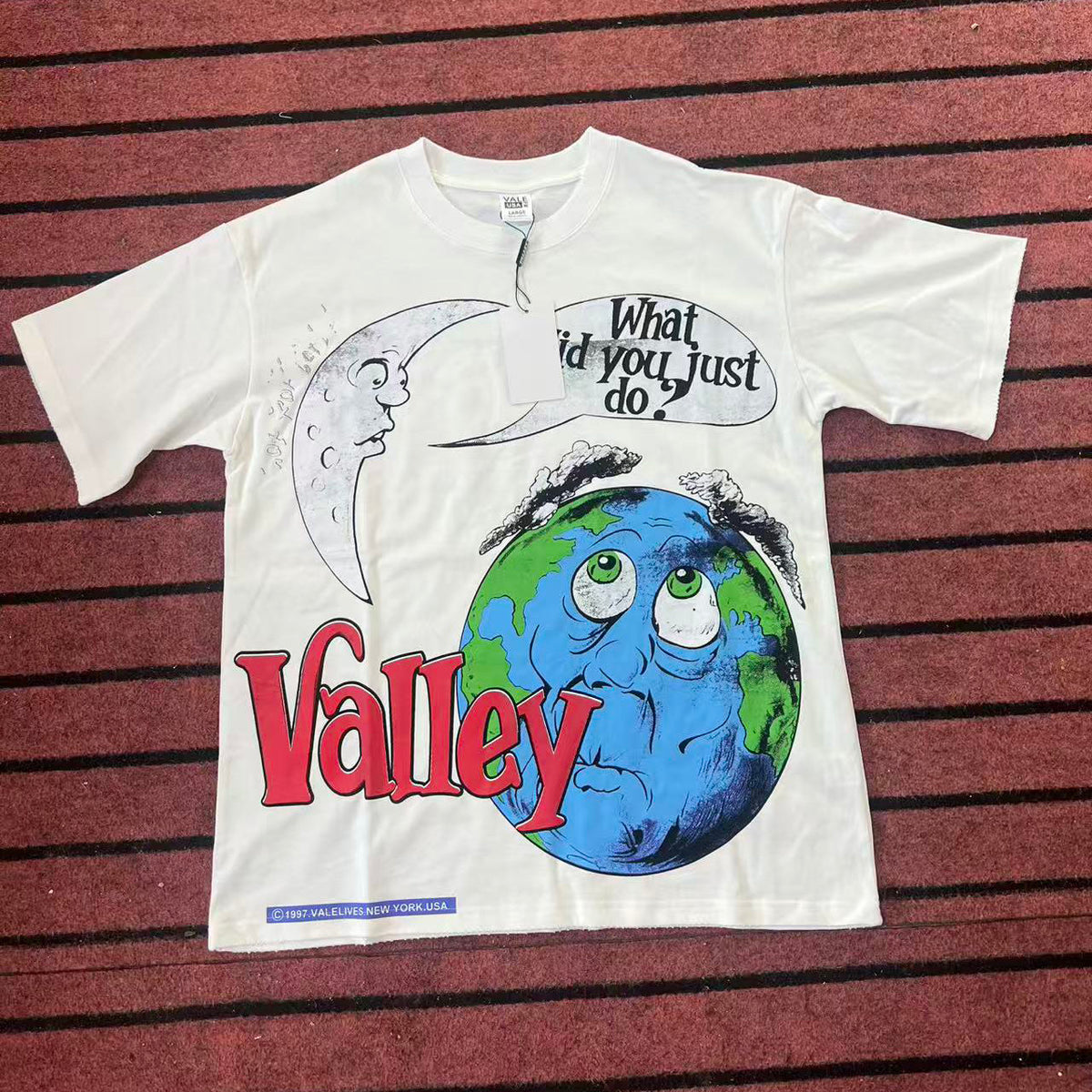 Vale Forever World Peace Tee White