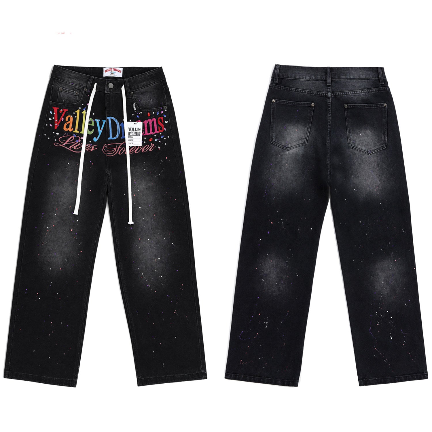 Vale Forever Ice Cream Denim Pants Black