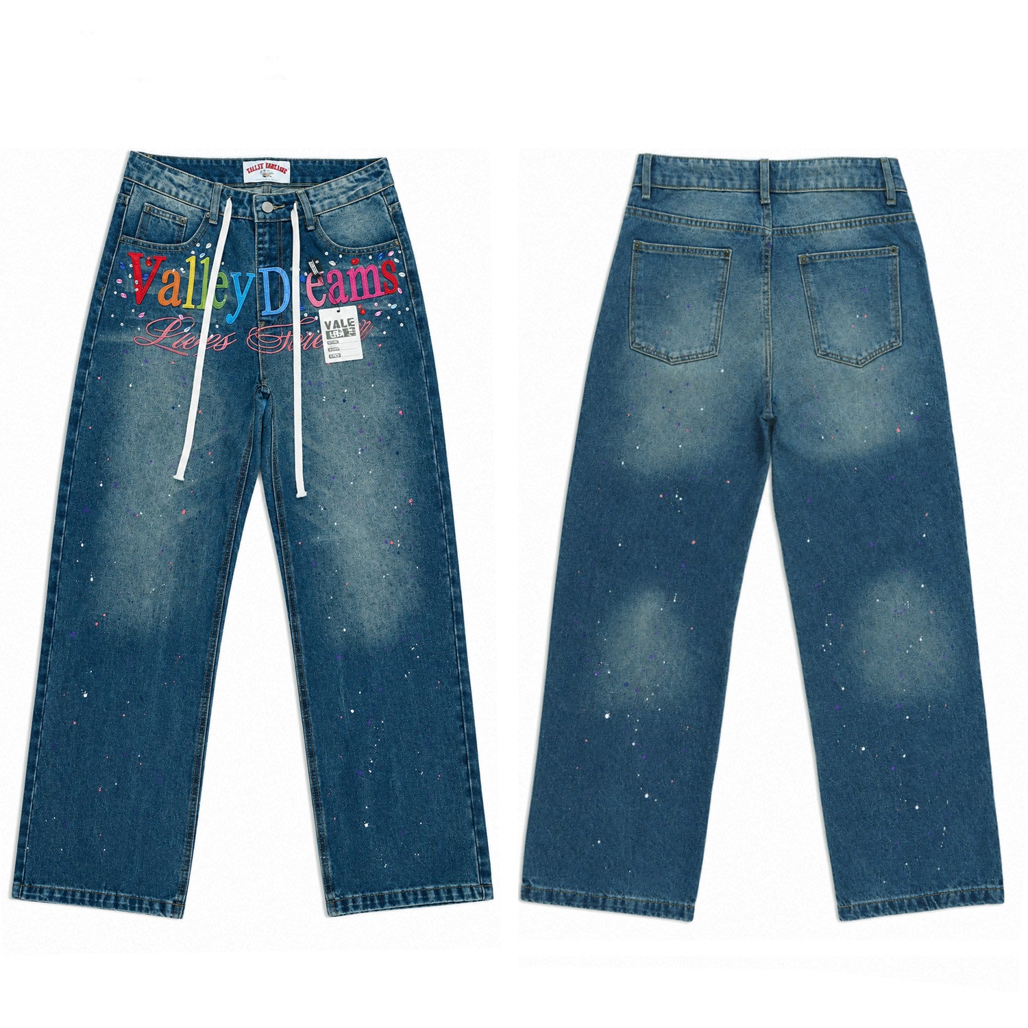 Vale Forever Ice Cream Denim Pants Blue