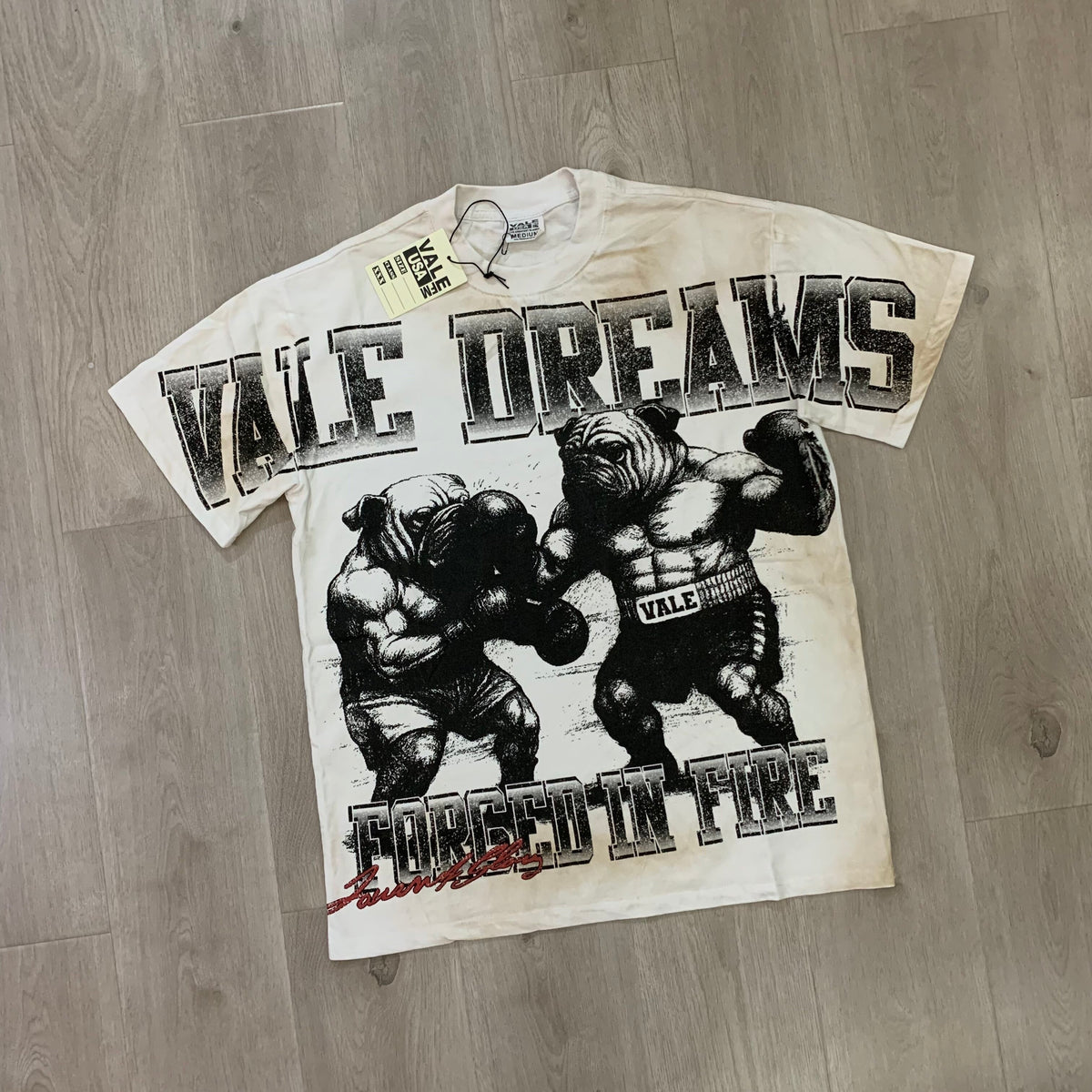 Vale Forever Forged Big Tee Off White