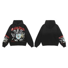 Vale Forever Vendetta Zip Up Hoodie Black
