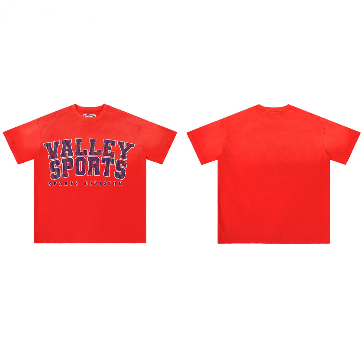 Vale Forever Sports Division Tee Burn Red