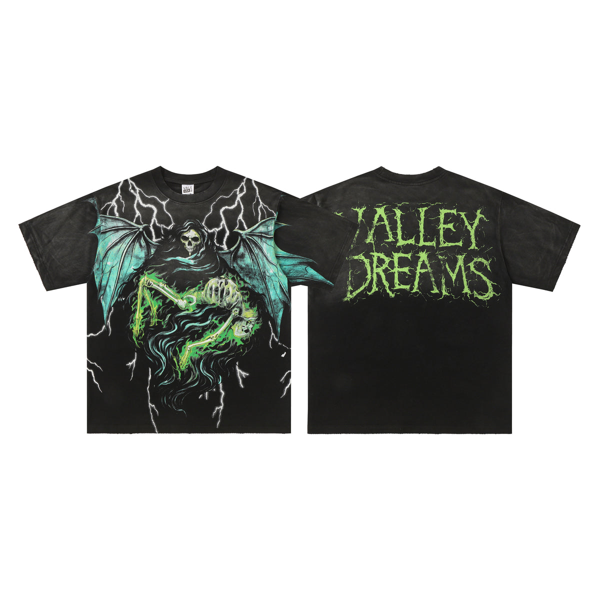 Vale Forever Grim Big Tee Black